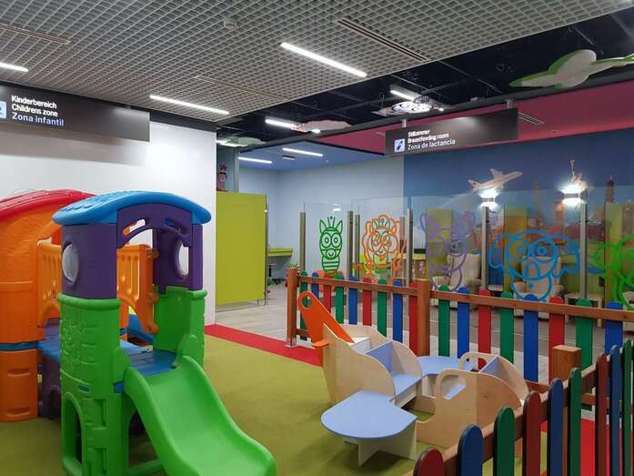 La sala está en la zona de embarque del edificio terminal (Foto TA)